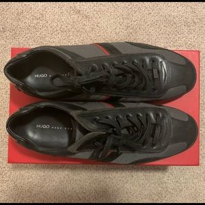 Hugo Boss Thatoz Sneakers, Dark Grey, Size 12